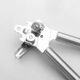 Deschizator Conserve Material Inox, Ergonomic, Gri - vivimall.ro