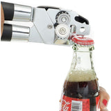 Desfacator de conserve multifunctional Vivimall, Otel inoxidabil, Maner antialunecare, ergonomic, rezistent la rugina, usor de utilizat, 21.6 x 6 cm, argintiu - vivimall.ro