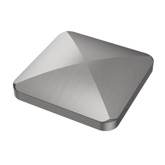 Fidget Spinner Flipo Flip, Flippy, Model Patrulater, Jucarie Antistres cu Energie Chinetica, Aliaj Zinc, 41x41x13 mm, 91 gr, Silver - vivimall.ro