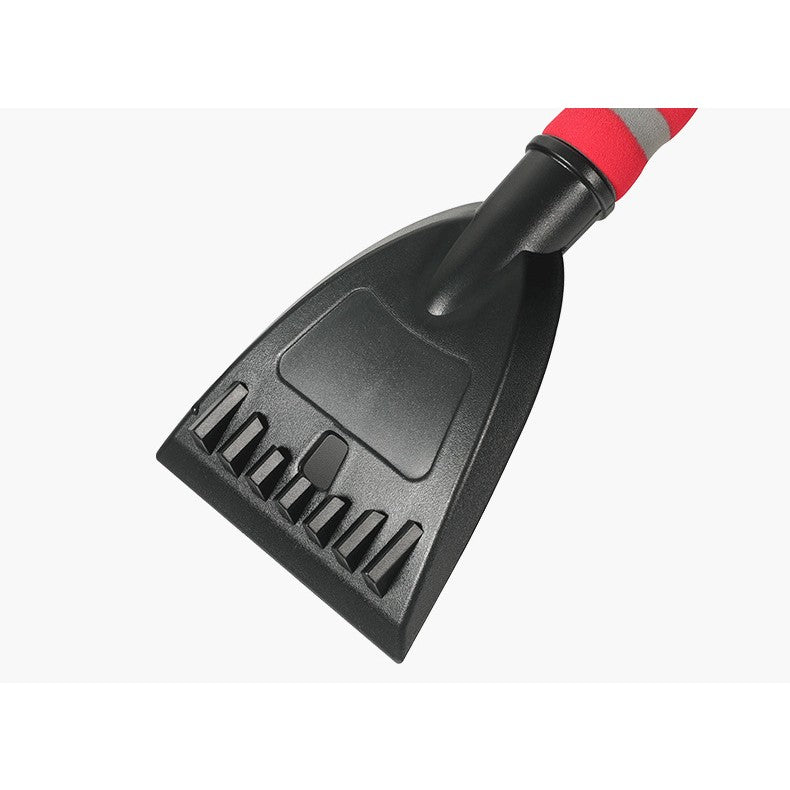 Perie De Zapada Cu Racleta Pentru Masina Rosie | SnowGrip - vivimall.ro