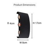 Fantas Aplica Led De Exterior Si Interior, 6 Surse X, Ip65, Metalic - vivimall.ro