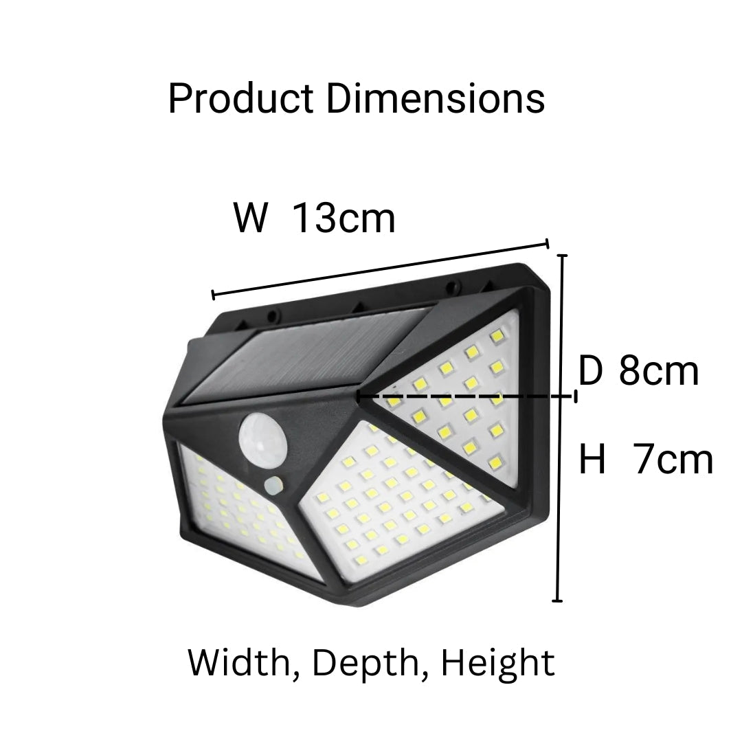 Lampă Solară 100 LED | LumiPro - vivimall.ro