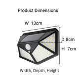 Lampă Solară 100 LED | LumiPro - vivimall.ro