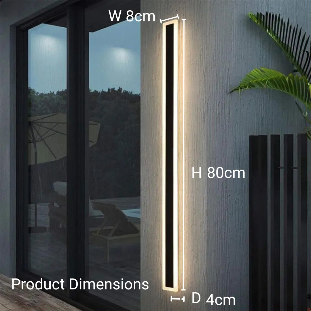 Aplica LED Exterior Mack IP65 Metal Liniar | MackLED - vivimall.ro