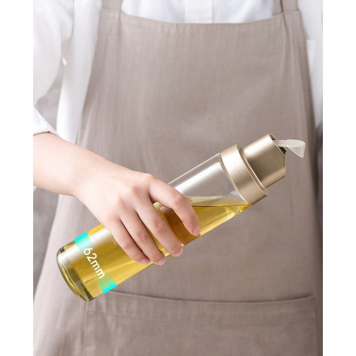 Dispenser Pentru Ulei, Deschidere Si Inchidere Automata A Rezervorul, Cu Inductie Gravitationala, 500 Ml, 26.1X6.2X6.2Cm, Gri - vivimall.ro