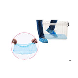 Set 100 Huse de Pantofi Impermeabile de Unica Folosinta, Vivimall, Universale, Albastre, pentru Zile Ploioase - vivimall.ro