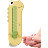 Dispozitiv de Masurat Talpa Piciorului pentru Bebelusi, Vivimall, 9-24, Model Dinozaur, Galben - vivimall.ro