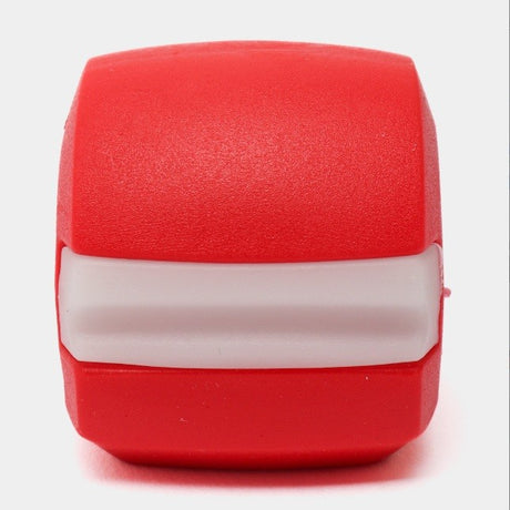 Dispozitiv de Tonifiere Faciala, Vivimall, din Silicon, Corectare Mandibula/Maxilar, Rosu - vivimall.ro