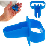 Dispozitiv de Legat Baloane, Vivimall, din Plastic, pentru Mana, 6.5 x 5.5 cm, Albastru - vivimall.ro