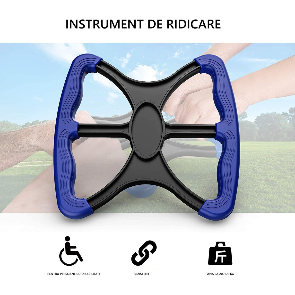 Dispozitiv Ergonomic Ridicare Varstnici 200kg | SafeLift - vivimall.ro