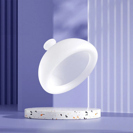 Dispozitiv Terapeutic Sputa, Vivimall, Cupa pentru Terapie Toracica, Dispozitiv de Eructare, pentru Adulti si Copii, 10 x 6.5 cm, din Silicon, Transparent - vivimall.ro