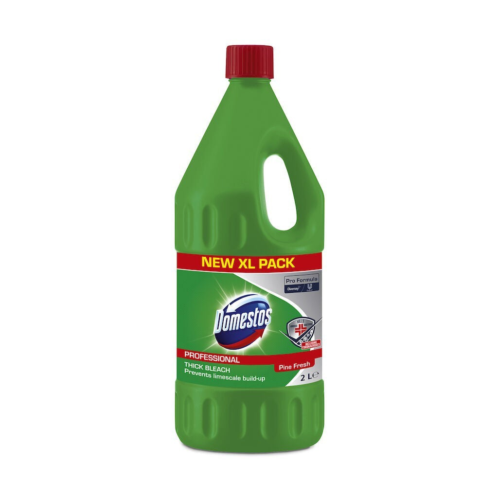 Domestos Professional Pine Fresh – Detergent Lichid Dezinfectant, 2 L - vivimall.ro