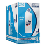 Pachet Domestos Professional Toilet Gel Ocean – Gel Dezinfectant pentru Toaleta, 12×1L - vivimall.ro