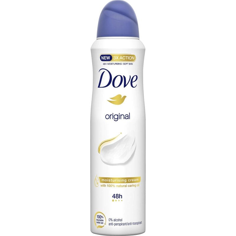 Antiperspirant Deo Spray, DOVE, Original, 200 ml - vivimall.ro