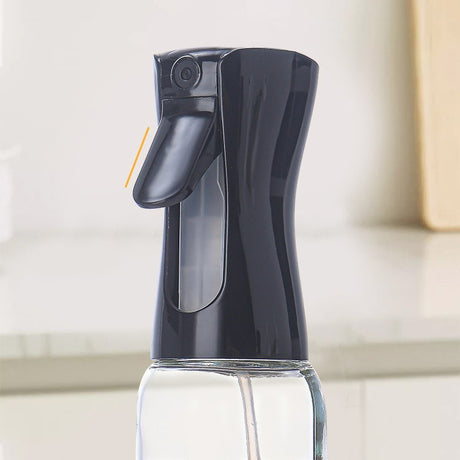 Pulverizator pentru Ulei, Otet sau Alte Lichide, Vivimall, Reincarcabil, Multifunctionale, Capacitatea 200 ml, Material Plastic, Culoare Negru - vivimall.ro