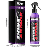 Spray Hidrofob Auto, Curățare, Acoperire, Strălucire, Reparare Zgârieturi, Nanotehnologie, Spălare Fără Apă, 100 ml - vivimall.ro