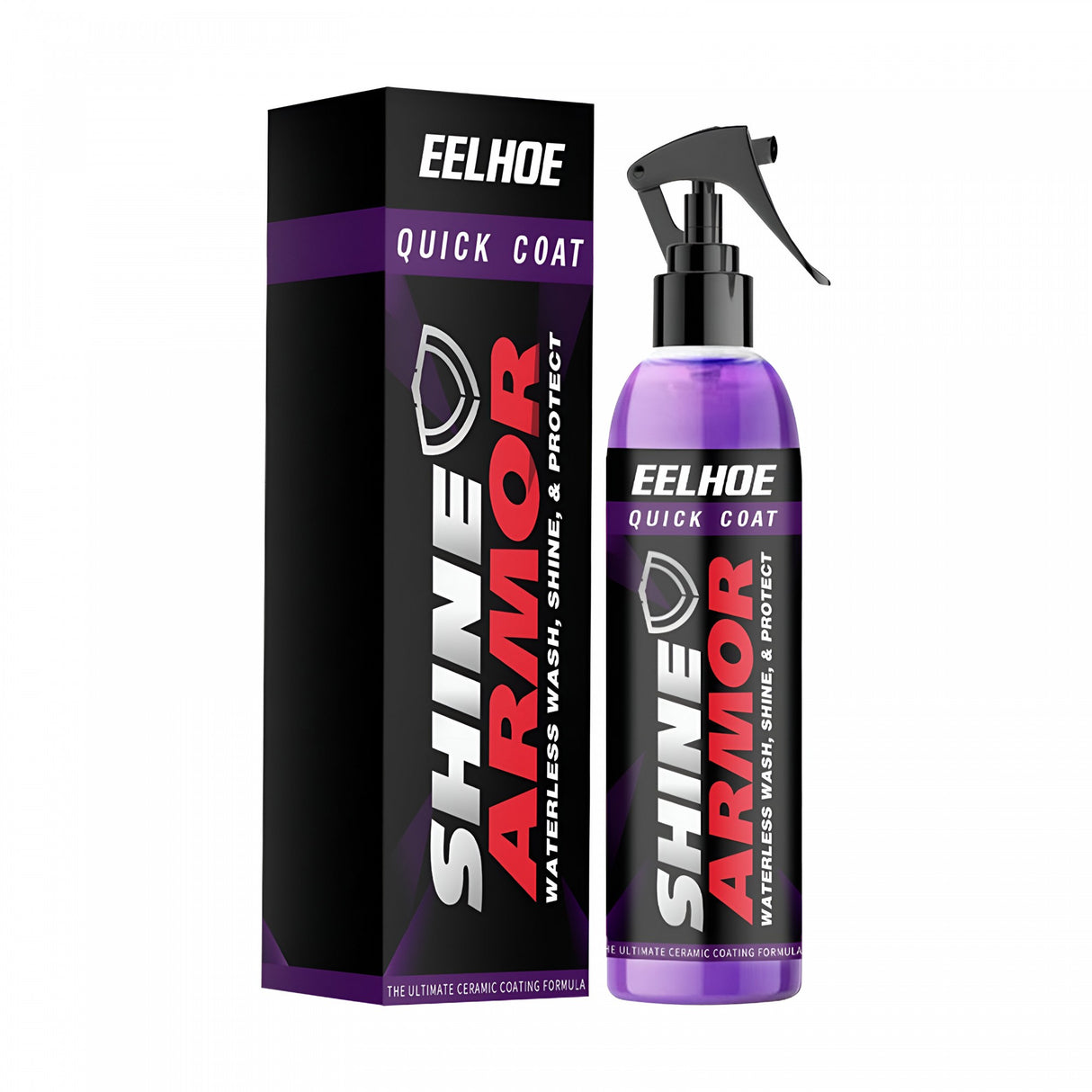 Spray Hidrofob Auto, Curățare, Acoperire, Strălucire, Reparare Zgârieturi, Nanotehnologie, Spălare Fără Apă, 100 ml - vivimall.ro