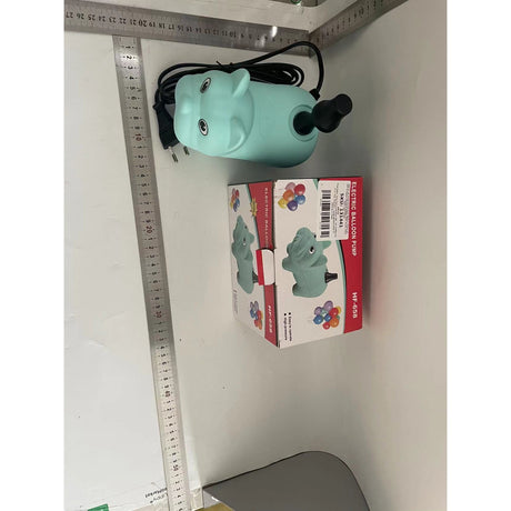 Pompa Electrica de Umflat Baloane, Vivimall, Model Catelus, cu o Iesire, 220V, Putere 300W, Accesorii petrecere, Verde - vivimall.ro