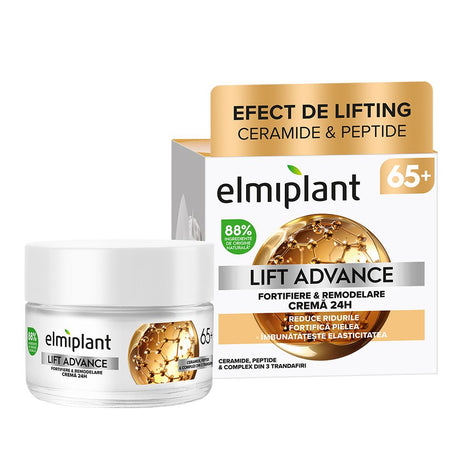 Crema de Zi, Elmiplant, Lift Advance 65+, 50 ml - vivimall.ro