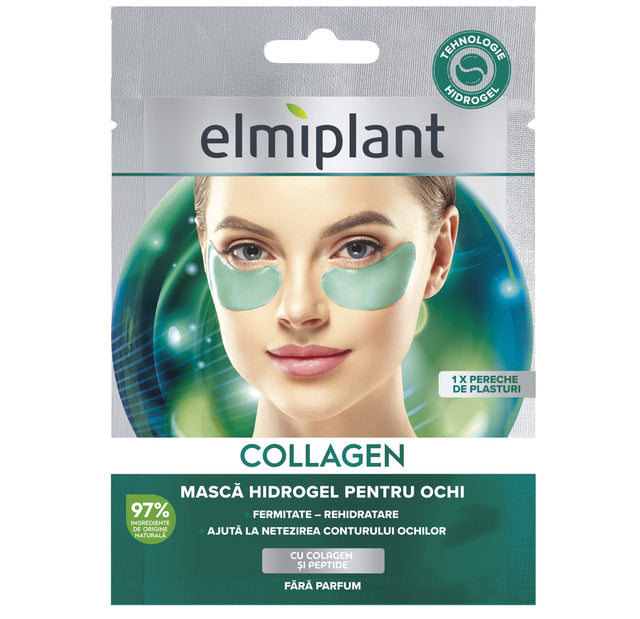 Masca Hidrogel Pentru Ochi, Elmiplant, Collagen - vivimall.ro