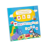 Joc Educativ Alfabet Englez, Flippy, Carte Magnetica Montessori, Recunoastere Litere si Formare Cuvinte, Copii 3+ Ani, 27x26.2x1.5 cm, Multicolor - vivimall.ro
