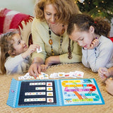 Joc Educativ Alfabet Englez, Flippy, Carte Magnetica Montessori, Recunoastere Litere si Formare Cuvinte, Copii 3+ Ani, 27x26.2x1.5 cm, Multicolor - vivimall.ro