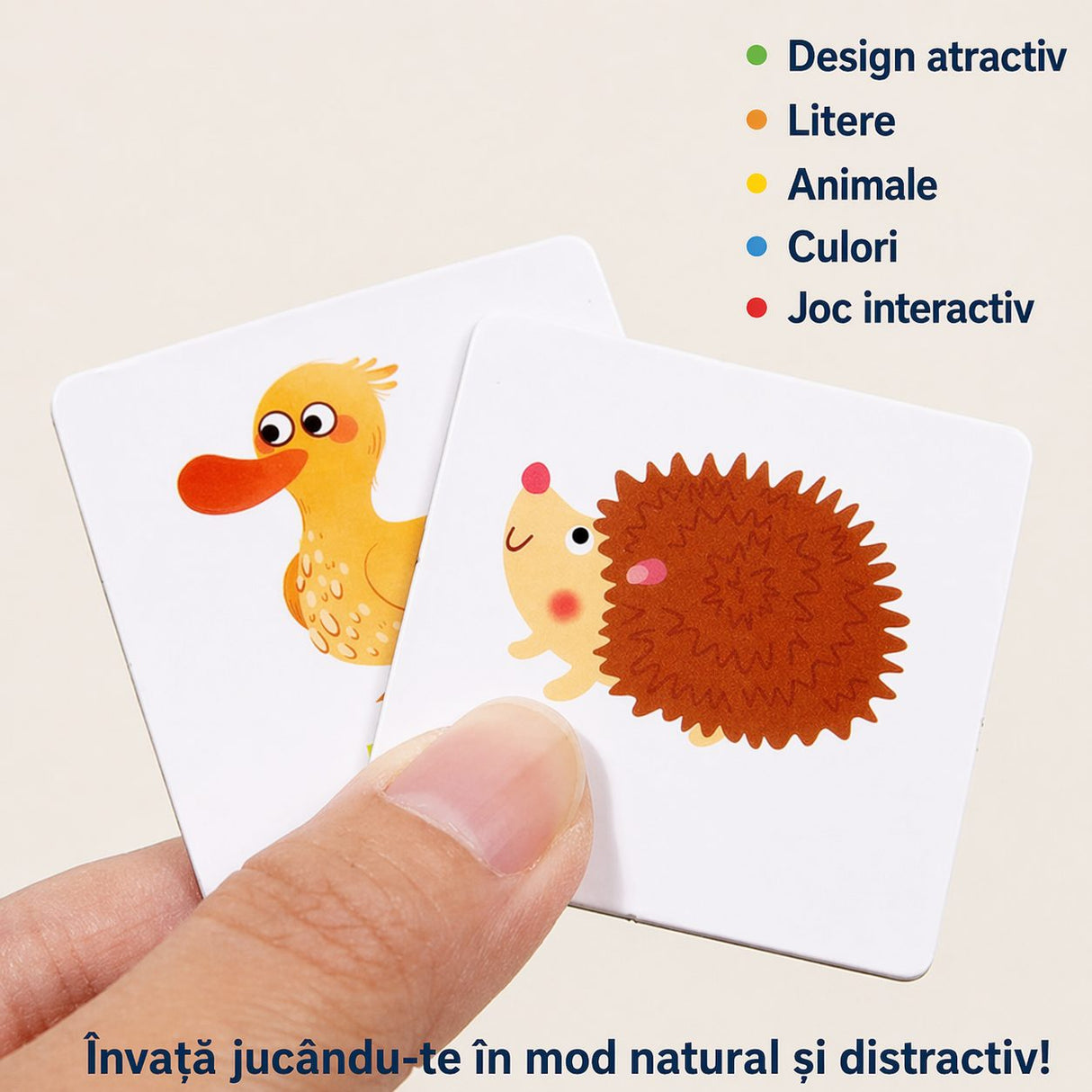 Joc Educativ Alfabet Englez, Flippy, Carte Magnetica Montessori, Recunoastere Litere si Formare Cuvinte, Copii 3+ Ani, 27x26.2x1.5 cm, Multicolor - vivimall.ro