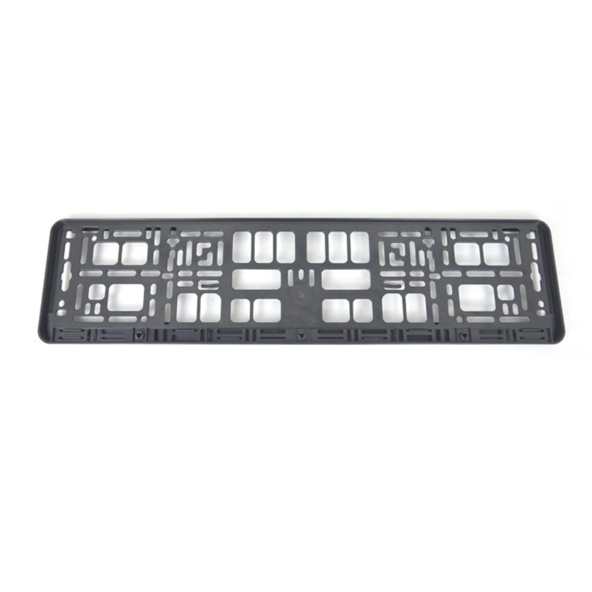 Suport Placute de Imatriculare, Flippy, Standard European XC-W341, din Plastic, Rama pentru Placute,  52.7 x 13 x 1.2 cm, Negru - vivimall.ro