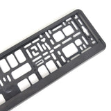 Suport Placute de Imatriculare, Flippy, Standard European XC-W341, din Plastic, Rama pentru Placute,  52.7 x 13 x 1.2 cm, Negru - vivimall.ro