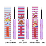 Tus Lichid pentru Ochi, Kevin&Coco, Eyeliner cu Pensula, 1.5 ml, Nuanta 2, Maro - vivimall.ro