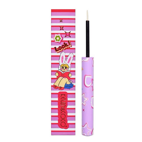 Tus Lichid pentru Ochi, Kevin&Coco, Eyeliner cu Pensula, 1.5 ml, Nuanta 3, Alb - vivimall.ro