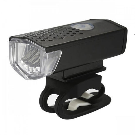 LED прожектор за велосипед/скутер, презареждащ се, USB кабел включен, 3 режима на осветление, IPX4