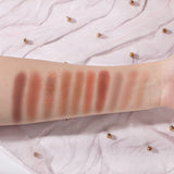 Палитра сенки за очи Sianoau с 10 пигментирани цвята