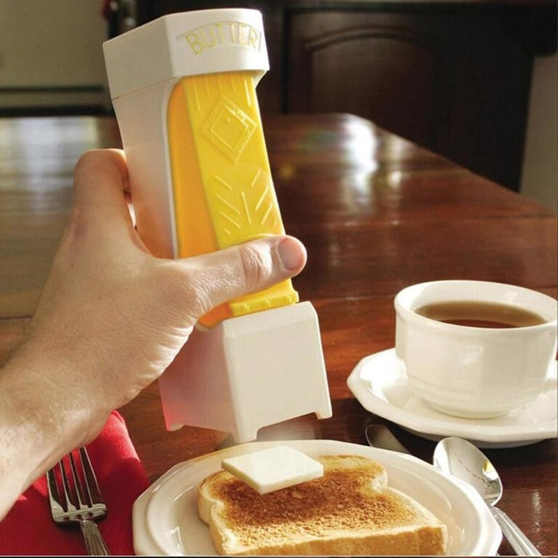 Feliator Manual De Unt Material Plastic, Design Usor Si Practic, 20X6X8.5 Cm, Butter Cutter, Alb - vivimall.ro