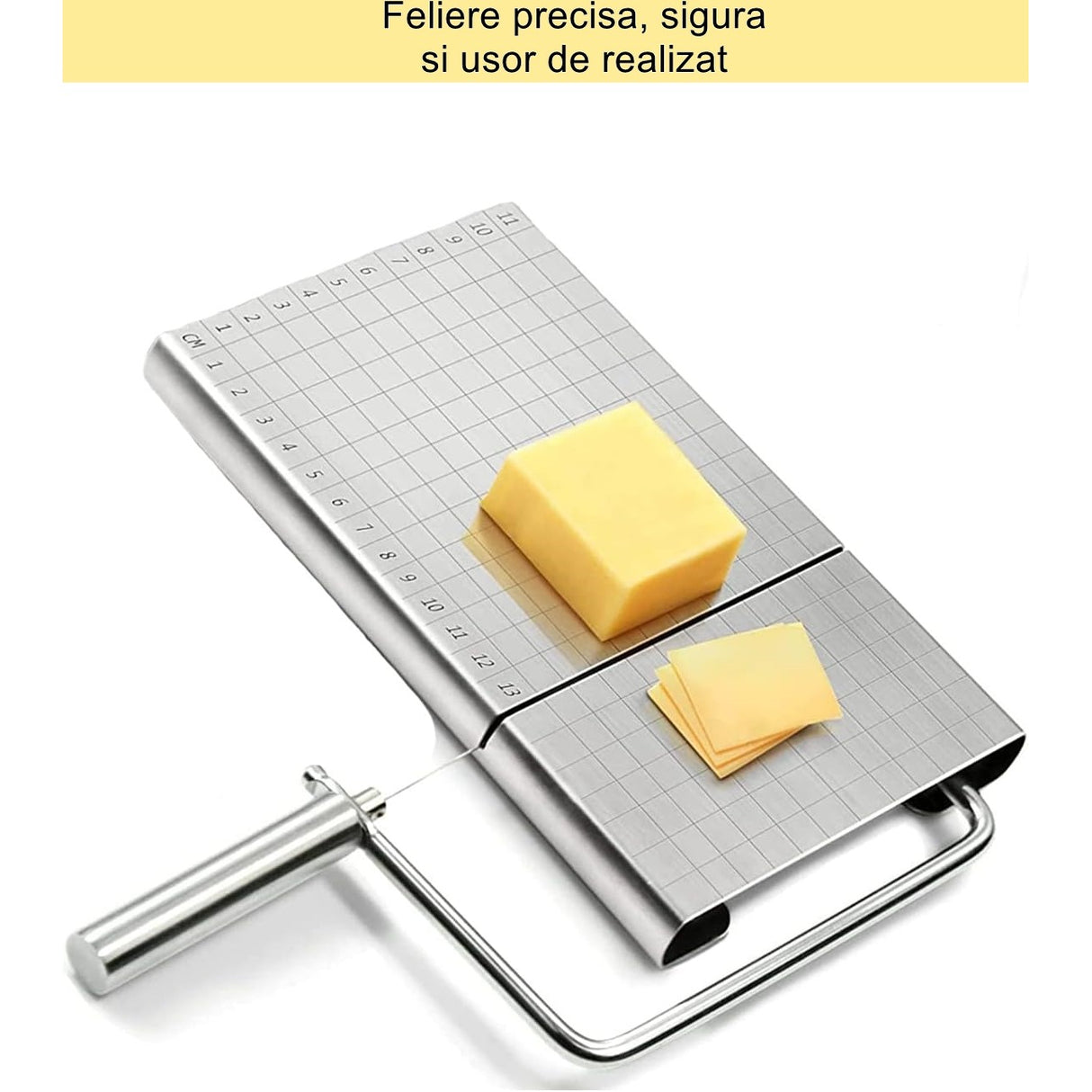 Feliator manual inox cu 5 lame | SlicePro - vivimall.ro