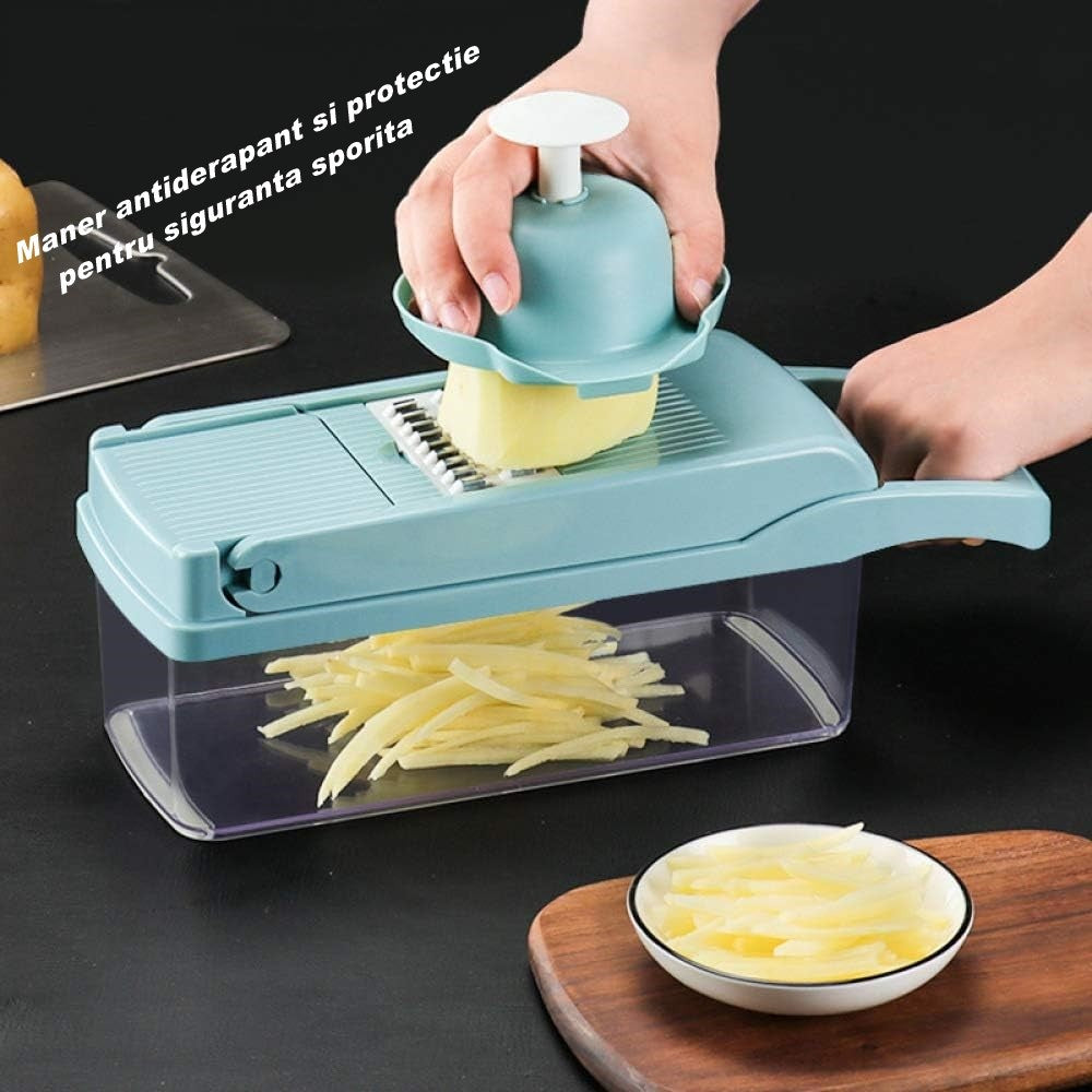 Feliator legume 8 in 1 set | KitchenPro - vivimall.ro