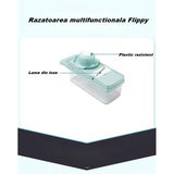 Feliator Multifunctional, Vivimall, Razatoare, 8 in 1, pentru Fructe si Legume, 10 Piese, Lame de Inox, Recipient Stocare, Separator Oua, Protectie Mana, ABS, 32.2x11.3 cm, Albastru/Alb - vivimall.ro
