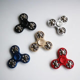 Fidget Spinner 18 Balls, Argintiu - vivimall.ro