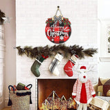 Figurina Decorativa, Pentru Craciun, Vivimall, Ren, Picioare Telescopice, Inaltime Reglabila 42 - 80 cm, cu Haina, Alb/Rosu - vivimall.ro