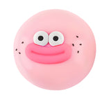 Jucarie Senzoriala Squishy, Flippy, Model Gogoasa cu Ochi Mari, 1 Bucata, Textura Ultra-Densa, Jucarie Antistres  pentru Copii si Adulti, Efect Calmant cu Revenire Lenta, 9 cm, Alb/Roz - vivimall.ro