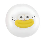 Jucarie Senzoriala Squishy, Flippy, Model Gogoasa cu Ochi Mari, 1 Bucata, Textura Ultra-Densa, Jucarie Antistres  pentru Copii si Adulti, Efect Calmant cu Revenire Lenta, 9 cm, Alb/Roz - vivimall.ro