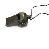 Fluier 3in1, Vivimall cu Busola si Termometru, pentru Drumetii, Negru - vivimall.ro