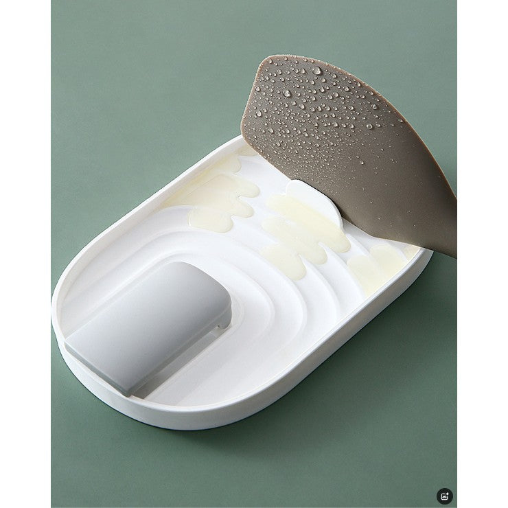Suport Pliabil, Pentru Capace, Linguri, Multifunctional, Plasare Pe Blatul De Bucatarie, 11.5 X 18 X 2.2 Cm, Albastru Inchis - vivimall.ro