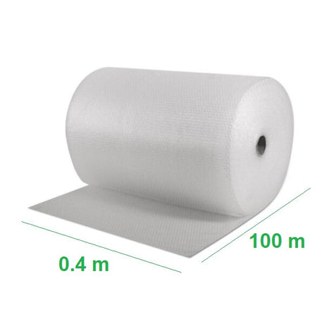 Folie cu Bule, Vivimall, 50 gr/mp, 0.4 m latime x 100 m lungime, Transparent - vivimall.ro