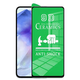 Folie de Protectie Ceramica, Flippy, Compatibila cu Samsung Galaxy A15, A15 5G, Ceramics 9D, Antisoc, Margini Negre, Transparent - vivimall.ro