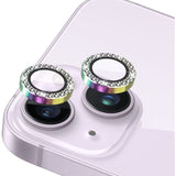 Folie de Protectie pentru Camera, Flippy, pentru iPhone 15 Pro, Tempered Glass cu Pietricele, HD, Multicolor - vivimall.ro