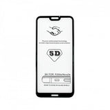 Folie de Protectie, Vivimall, pentru iPhone 15 Plus, Tempered Glass 5D, Full Cover, Margini Negre, Transparent - vivimall.ro