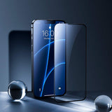 Folie de Protectie, Vivimall, pentru iPhone 15 Plus, Tempered Glass 6D, Full Cover, Margini Negre, Transparent - vivimall.ro