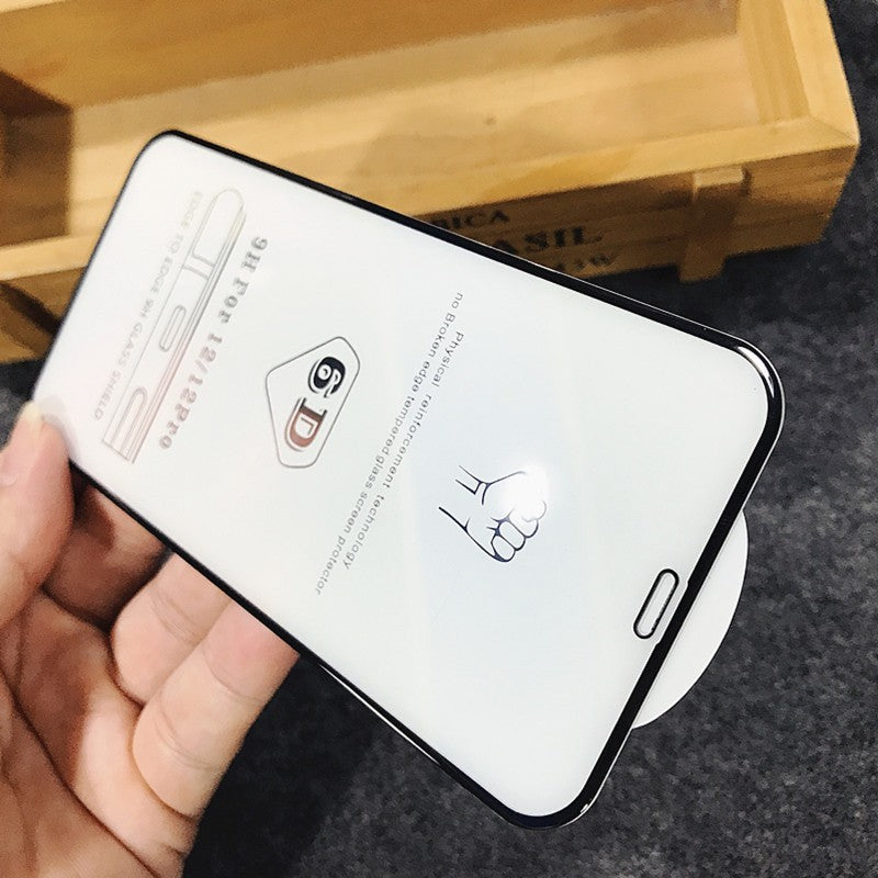 Folie de Protectie, Vivimall, pentru iPhone 15 Plus, Tempered Glass 6D, Full Cover, Margini Negre, Transparent - vivimall.ro