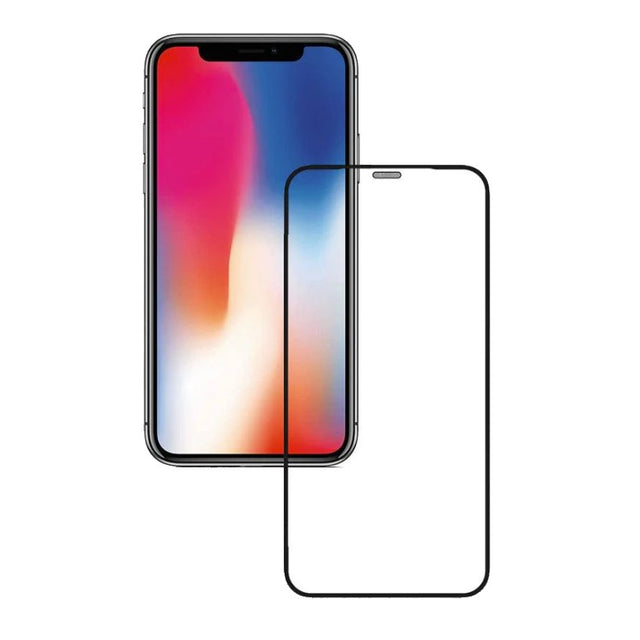Folie de Protectie, Vivimall, pentru iPhone 15 Pro Max, Tempered Glass, HD, Acoperire Completa, Protectie Anti-Praf pentru Difuzor, Margini Negre, Transparent - vivimall.ro